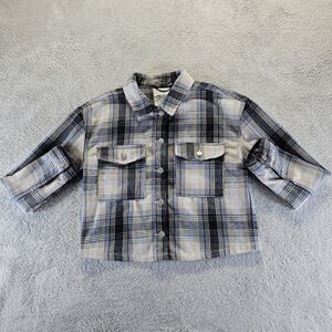 Wallflower Plaid Cropped Jacket